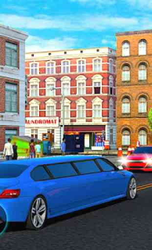 Simulador de limusine de luxo 2018: City Drive 3D 1