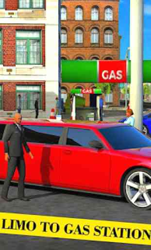 Simulador de limusine de luxo 2018: City Drive 3D 4