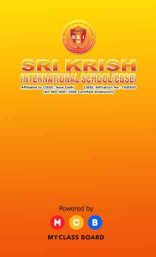 Sri Krish International School Parent Portal 1