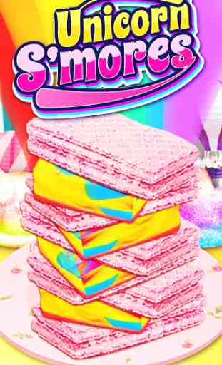 Unicorn S’mores: Cooking Games for Girls 1