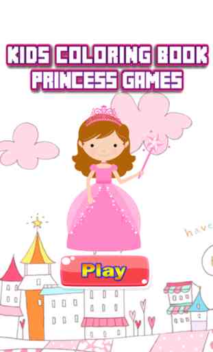 Princesa Coloring Book - alfabetos Páginas desenho e pintura educativos jogos de habilidade de aprendizagem para Kid & criança 1