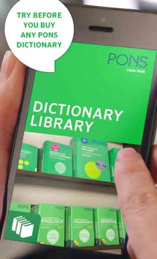 Biblioteca de dicionários PONS 1
