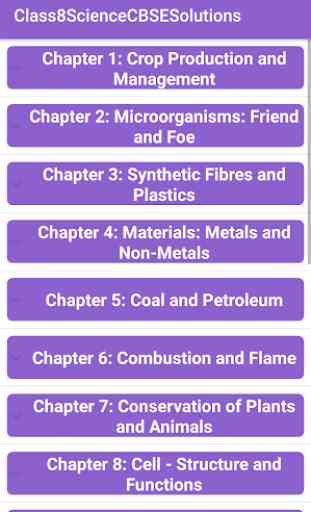 8th Science CBSE Solutions - Class 8 1
