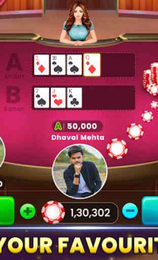 Andar Bahar - Indian Player Betting 2