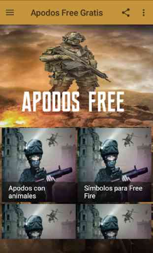Apodos Free Gratis 1