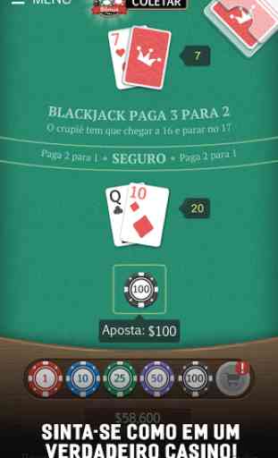 Blackjack 21 Jogatina: Jogo de Cartas e Casino 1