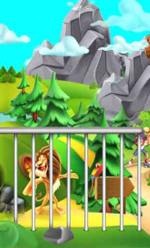 Construtor de zoológico Safari: de casa animal 4