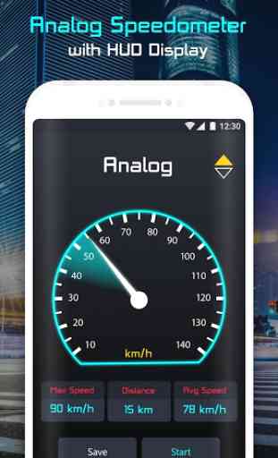 Digital GPS HUD Speedometer & Odometer 2