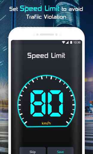 Digital GPS HUD Speedometer & Odometer 3