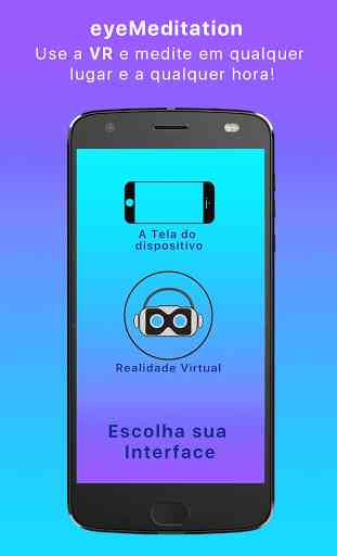 eyeMeditation VR App de Realidade Virtual 1