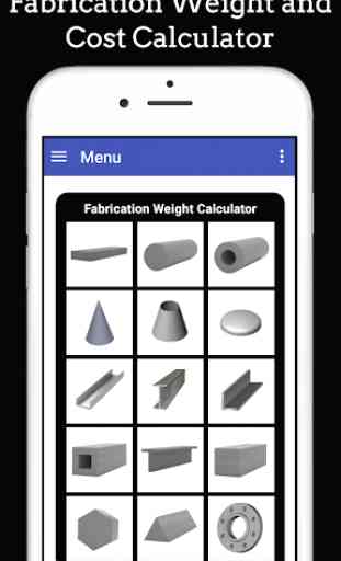 Fabrication Weight and Cost Calculator 1