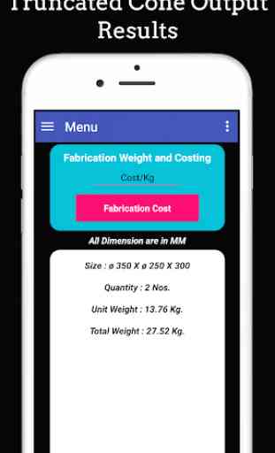 Fabrication Weight and Cost Calculator 4