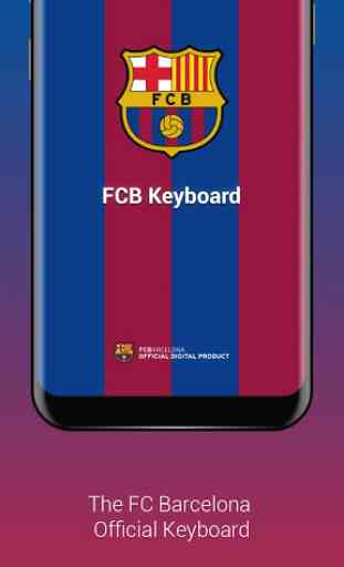 FC Barcelona Official Keyboard 1