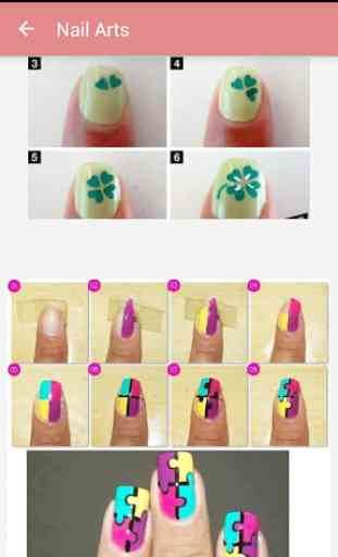 Hairstyle Nail Art Designs for Girls 2020 Free app 4