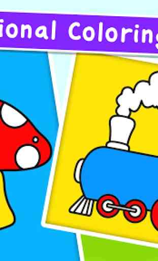 Jogos de Colorir para Crianças - Livro Desenhar 3