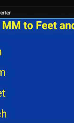 Metric Converter cm mm to inch feet 4
