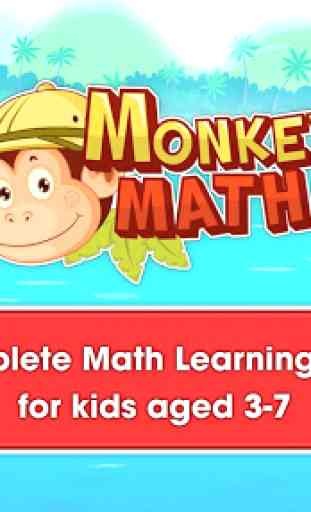 Monkey Math: math games & practice for kids 1