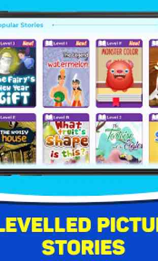 Monkey Stories: books, reading games for kids 1