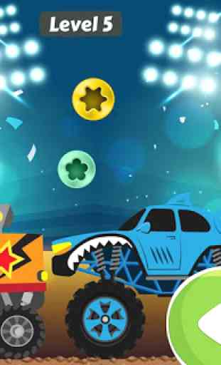 Monster Truck jogo de carro para crianças 1