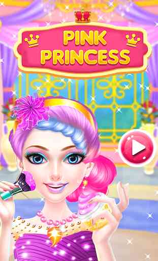 Pink Princess-Jogos de Makeover 1