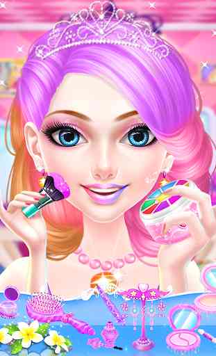 Pink Princess-Jogos de Makeover 2