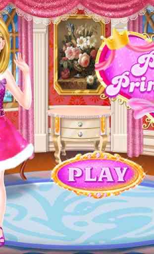 Pink Princess-salão de beleza maquiagem 1