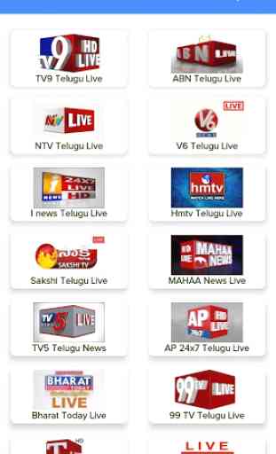 Telugu News Live - TV9, NTV, ABN, Sakshi, V6, TV5 1