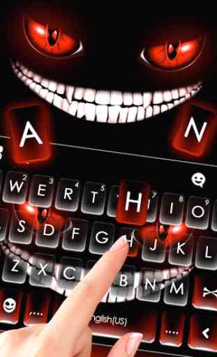 Tema Keyboard Evil Smile 2