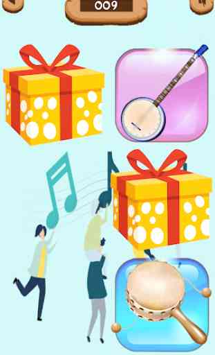 1 Memory games: Musical instruments matching 4