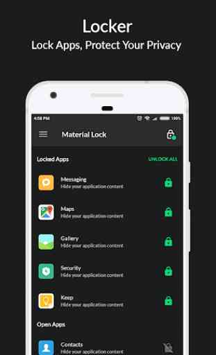 Applock Material - Bloqueio de Apps 1