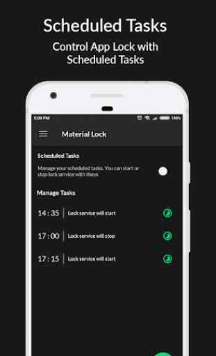Applock Material - Bloqueio de Apps 4