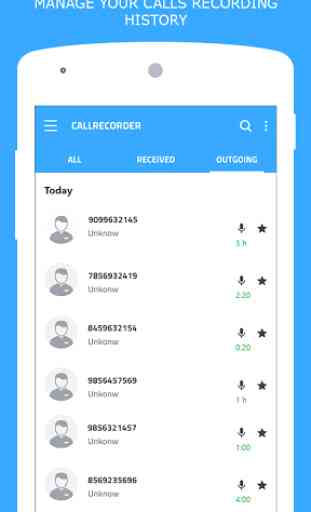 Automatic Call Recorder Free 3