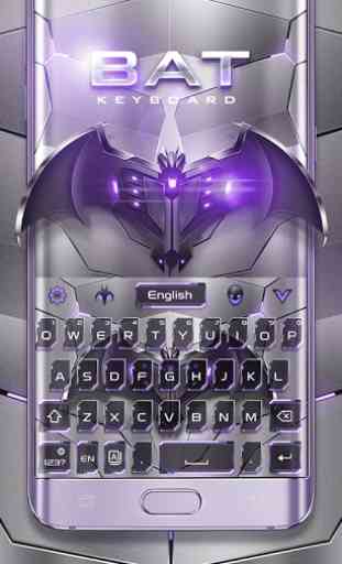 Bat GO Keyboard Theme 1
