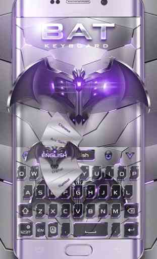 Bat GO Keyboard Theme 2