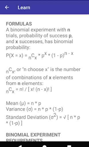 Binomial Distribution Calculator 4