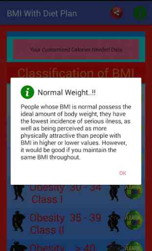 BMI with Diet Plan 2