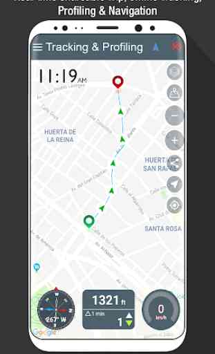 Carro Tracker GPS rastreamento & criação de perfil 3