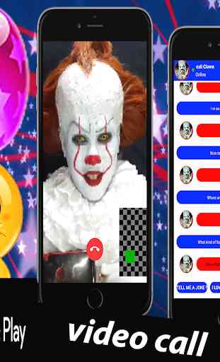 Clown Call Me ! Creepy Fake Video Call 2