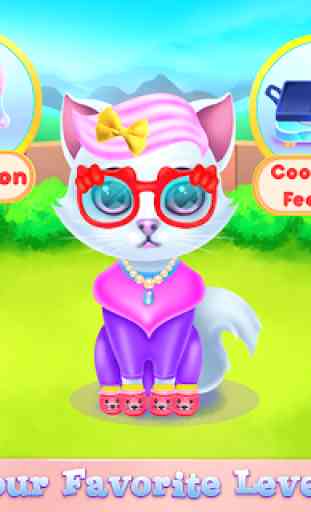 Cute Kitty Caring and Dressup 2