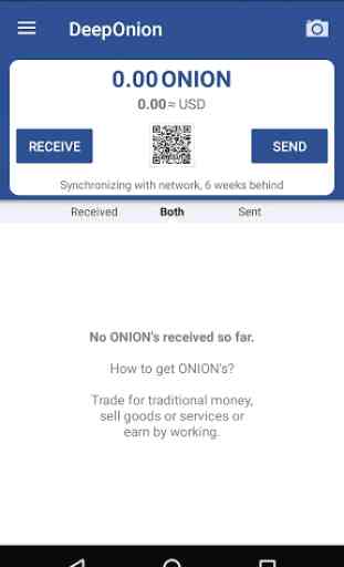 DeepOnion Mobile Wallet 2