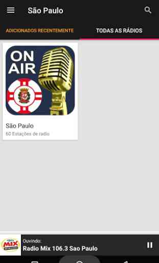 Estações de Rádio São Paulo - Brasil 4