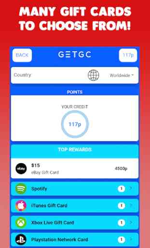 GetGC - Earn Free Gift Cards! 2
