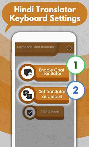 Hindi English Translator Keyboard -Chat translator 3