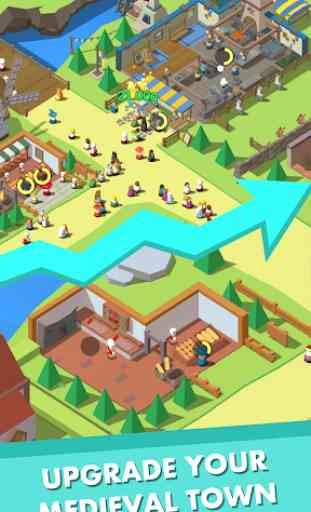 Idle Medieval Town - Tycoon, Clicker, Medieval 3