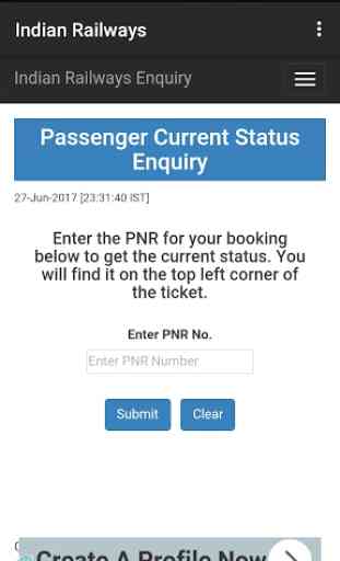 Indian Train PNR, Running Status, CRIS, IRCTC 3