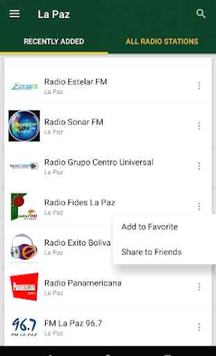 La Paz Radio Stations - Bolivia 1