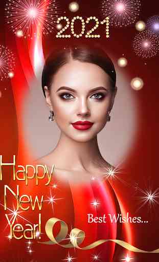 New Year 2021 Frame - New Year Greetings 2021 1