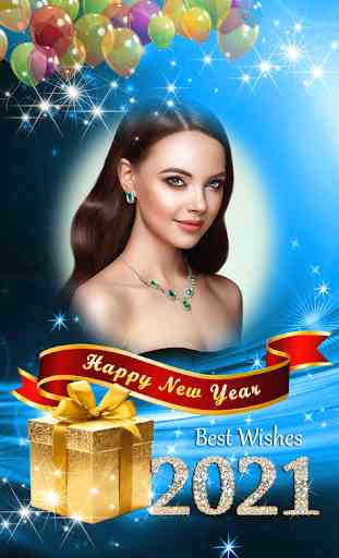 New Year 2021 Frame - New Year Greetings 2021 2