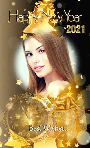 New Year 2021 Frame - New Year Greetings 2021 3