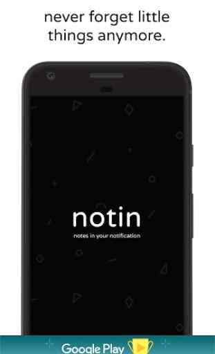 notin - notes in notification 1